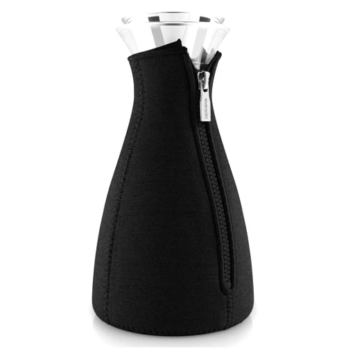 Eva Solo Cafe Solo Coffee Maker with Woven Cover 1 Liter Black Standard