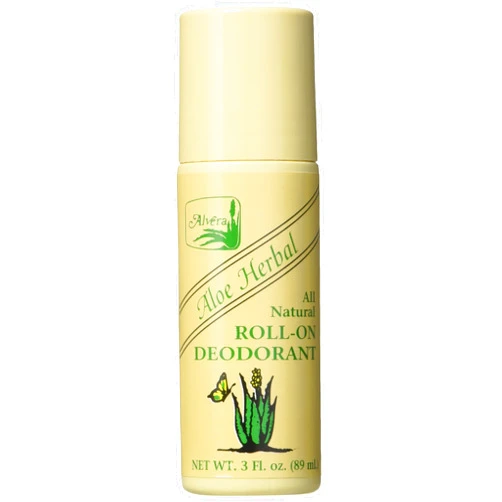 Alvera Deod Aloe Herb 3 Ounce (Pack of 6)