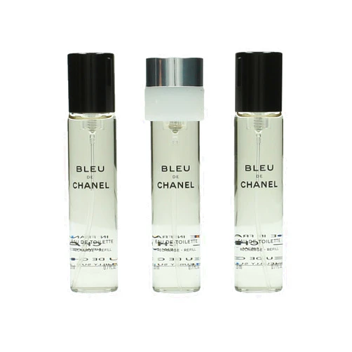 Chanel Bleu De Channel Twist & Spray Eau De Toilette Refill 3x20ml