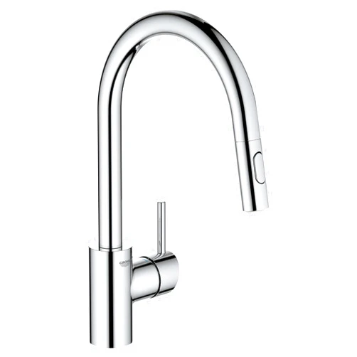 GROHE 32665003 Concetto Pull-Down Kitchen Faucet with sprayer Chrome