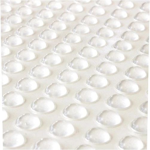 Shintop Furniture Bumpers - Clear Adhesive Bumper Pads Surface Protection for Wall and Wooden Floor Come with 100pcs (Hemispherical)