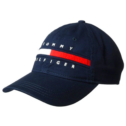 Tommy Hilfiger Men's Cotton Avery Adjustable Baseball Cap