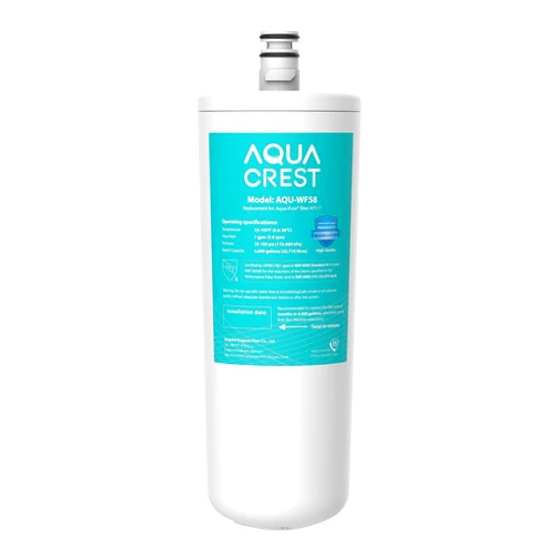 AQUA CREST AQUACREST AP517 Under Sink Water Filter, Replacement for Aqua-Pure® AP517, AP51711, AP510, AP517EA, CS-61, CF8504-A, CFS51701 (Pack of 1), Model No.AQU-WF58, Package May Vary