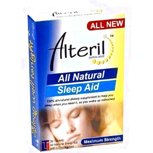 USA Alteril All Natural Sleep Aid Tabs, 30 ct (Quantity of 3)