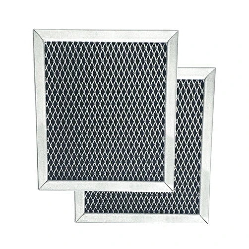 Amazinpure 2X 8206230A Microwave Charcoal Filter Compatible with Whirlpool MAYTAG KITCHENAID Amana 1266639 8206230 AH1871363 EA1871363 AP4299744 8184958 Approx. 5.3 x 5 inches