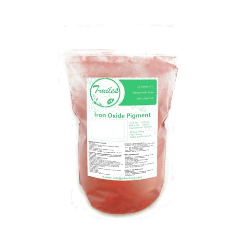 T-MILES Red Iron Oxide(500g),Red Iron Oxide Mineral Pigment,Pigments for Artistic and Decorative Painting, Concrete, Clay, Lime, Plaster, Masonry and Paint Products