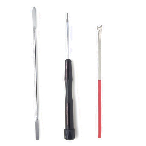 Cheerock 3pcs Steel Woodwind Instrument Repair Tools Home Repair Tools, Spring Hook Metal Screwdriver Double Headed Flat Pad for Saxophone Clarinet Oboe Flute Piccolo Bassoon
