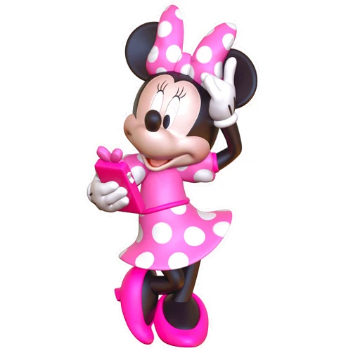 Hallmark Keepsake Christmas Ornament 2021, Disney Minnie Mouse Phoning a Friend