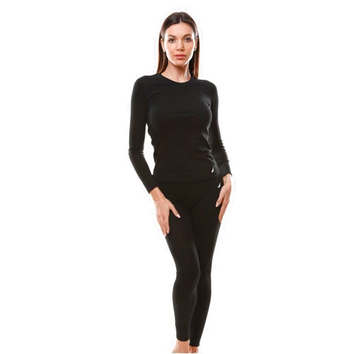 Nautica Womens Thermal Underwear Set - Warm Womens Thermal Shirt & Long Johns, Cold Weather Leggings - Insulated Winter Layer