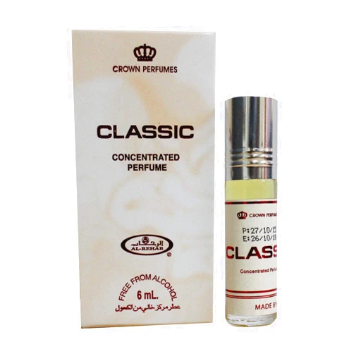 Al-Rehab Classic - 6ml (.2oz) Roll-on Perfume Oil by Al-Rehab (Crown Perfumes) (Box of 6)