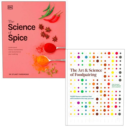 By Dr. Stuart Farrimond (Author), Bernard Lahousse Peter Coucquyt (Author), Science Of Spice By Dr. Stuart Farrimond (Contributor), The Art and Science of Foodpairing By Peter Coucquyt (Contributor) & 2 more The Science of Spice By Dr. Stuart Farrimond & The Art & Science of Foodpairing By Peter Coucquyt 2 Books Collection Set