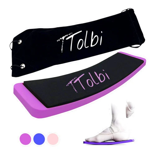 TTolbi Premium Turning Board for Dancers – Improve Balance & Spins, Professional Turn Board & Ice Skating Spinner for Figure Skating Practice, Pirouette Trainer & Dance Training Equipment for Ballet