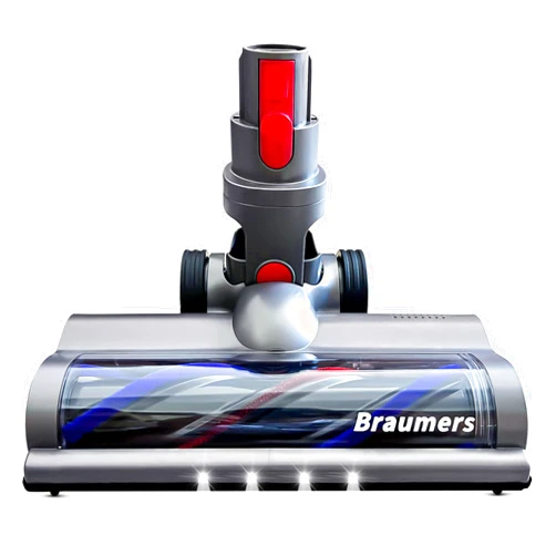 Braumers Motorhead Floor Brush Head Compatible with Dyson V7 V8 V10 V11 V15 SV10 SV12 SV14, Vacuum Cleaner Accessory for Deep Carpet and Hard Floor Cleaning, Direct Drive Cleaner Heads Replacement
