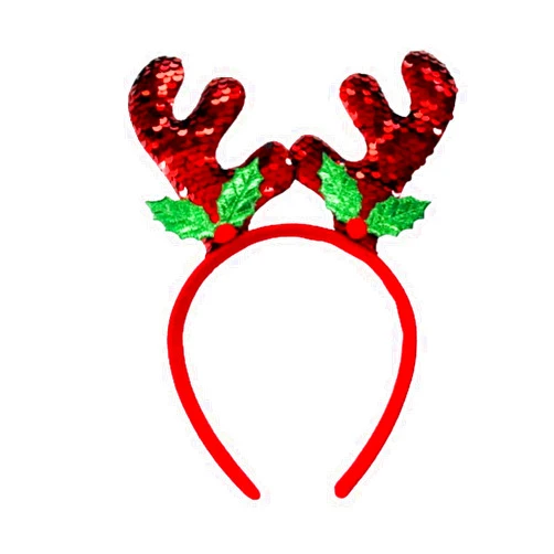Products4ushop Christmas Headband Reindeer Antlers Clips Santa Claus Hats : H5