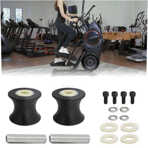 MOTOQUEEN For Bowflex Max Trainers Wheel Replacement Arm Roller PART #8004550 M3 M5 M6 M7 M8 (Two Set)