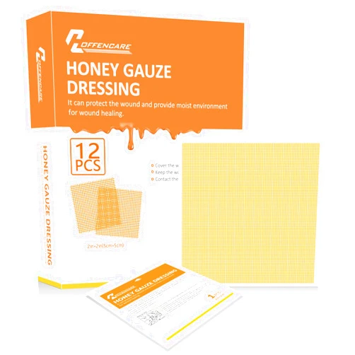 Hoffencare Honey Gauze Wound Dressing 2