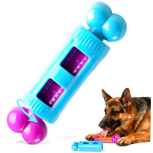 Kseroo Dog Chew Toys for Aggressive Chewers: Indestructible Dog Toy for Large Dogs to Keep Them Busy & Reduce Boredom, Tough Dog Toys for Medium & Large Breed, Bacon Flavor, Durable Nylon