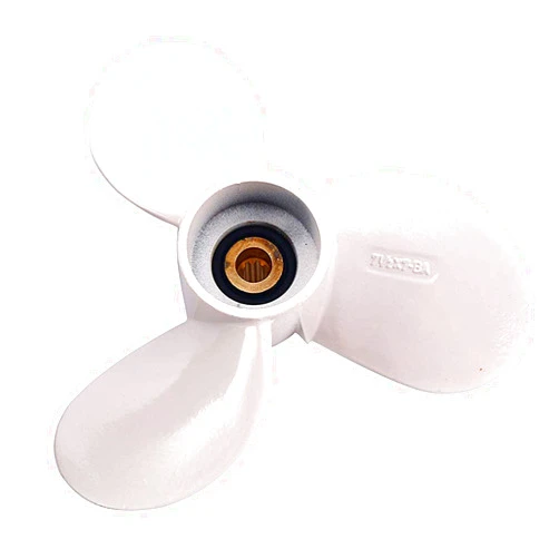 Amarine Made Boat Engine Aluminum Alloy Propeller 7 1/2X7-BA for Yamaha 4hp 5hp 6hp F5A F6C Outboard Motor