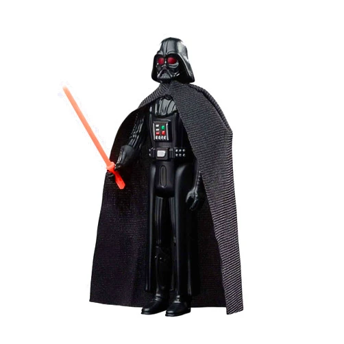 STAR WARS Retro Collection Darth Vader (The Dark Times) Toy 3.75-Inch-Scale OBI-Wan Kenobi Figure, Toys for Kids Ages 4 and Up, Multicolored, F5771