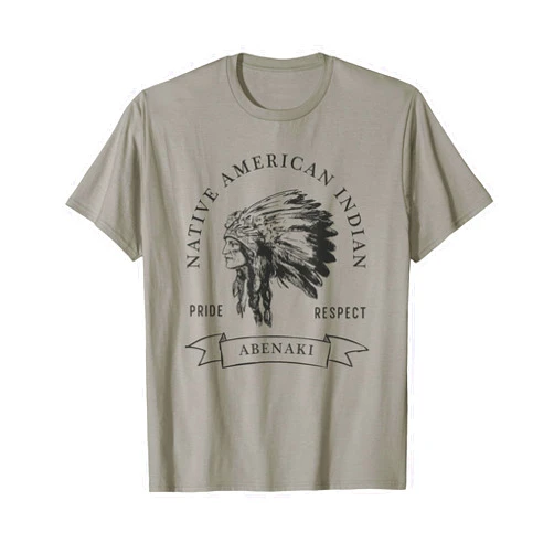 ABENAKI Tribe Native American Indian Pride Respect Vintage T-Shirt