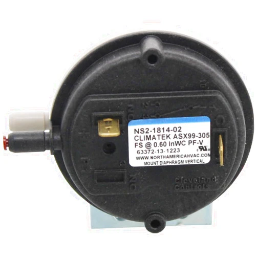 ClimaTek Furnace Vent Air Pressure Switch for York 024-27634-000