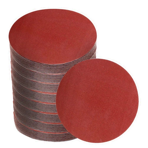 YUEARN 80 Pieces Sanding Discs Set, 8 inch Hook and Loop Sandpaper, Assorted Grits Sanding Discs Include 80/100/120/180/240/400/600/800 Grits for Random Orbital Sander(10pcs of Each Grit)