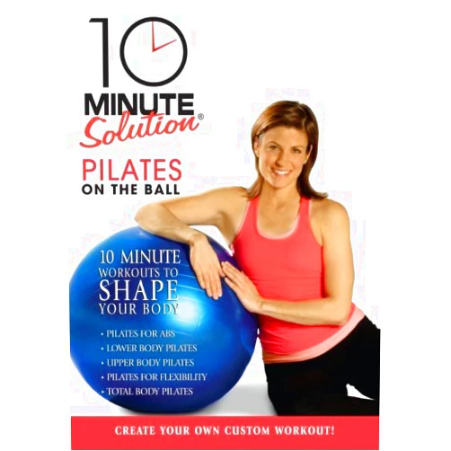 By unknown author (Author) 10 Minute Solution: Pilates On The Ball
