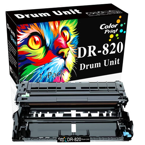 COLOR PRINT Compatible Drum Unit Replacement for Brother DR820 DR-820 for TN850 Toner HL-L6200DW HL-L5100DN MFC-L5700DW MFC-L5800DW MFC-L5900DW MFC-L6700DW MFC-6800DW Printer (1-Pack,Drum)