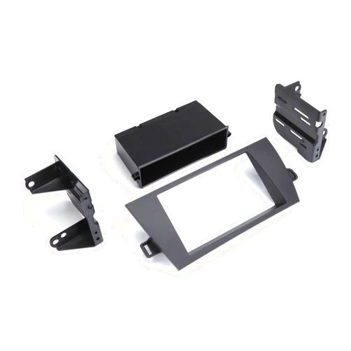 Scosche TA2105B Double or Single DIN with Pocket Radio Install Dash Kit Compatible with Select 2010-2015 Toyota Prius - Aftermarket Car Stereo Installation Kit - See Fit Guide Image for compatibility