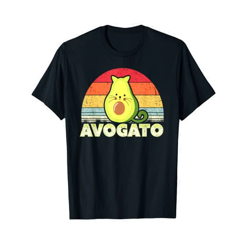 Pack A Punch Avogato, Retro Cat Avocado, Cinco De Mayo T-Shirt