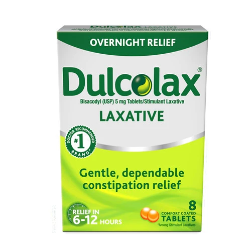 Dulcolax Stimulant Laxative, 8 Count 8 Count (Pack of 1)