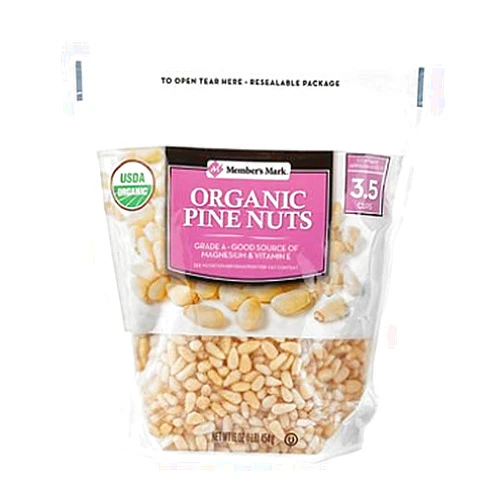 American Standart Member's Mark Organic Pine Nuts (16 oz.) x2 AS