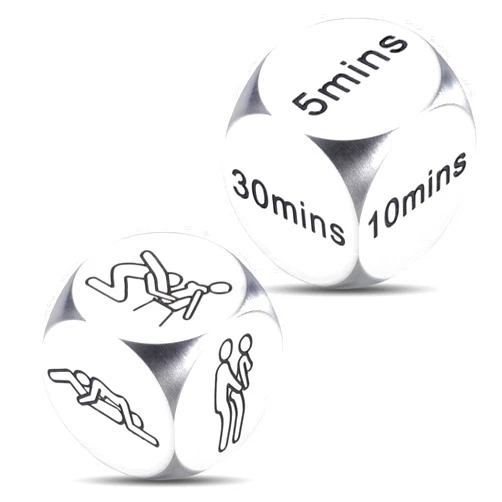 GGOJAGST 10th Anniversary Tin Gifts for Him Her 2PCS Funny Date Night Dices Christmas Valentines Gift 10 Year Anniversary Wedding Gifts for Couples Wedding Registry Ideas White Elephant Gifts for Adults