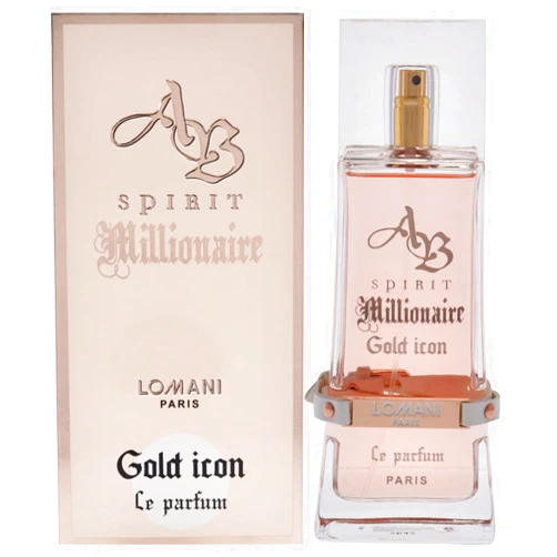 Lomani AB Spirit Millionaire Le Parfum Gold Icon EDP Spray Women 3.3 oz