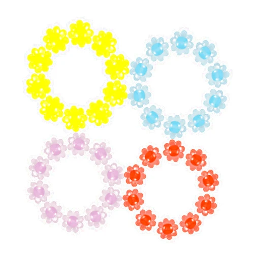 BELLIFFY 50pcs Spoke Decoration Bike Beads for Wheel Bike Wheel Decor Bike Ornament Spoke Clips Beads Spoke Beads Decor Small Beads for Bike Decor Bike Wheel Spoke Beads Bicycle Spoke Beads