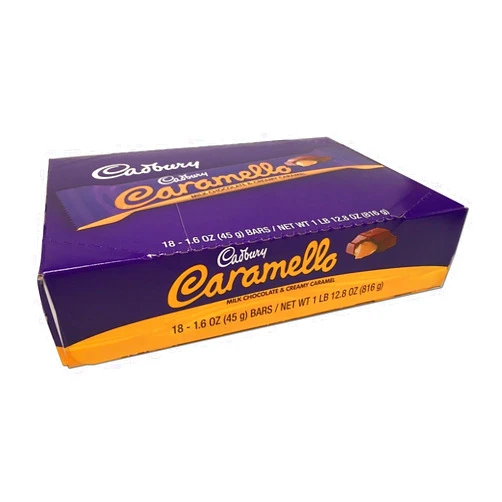 Cadbury Caramello 1.6oz Candy Bars - 18ct