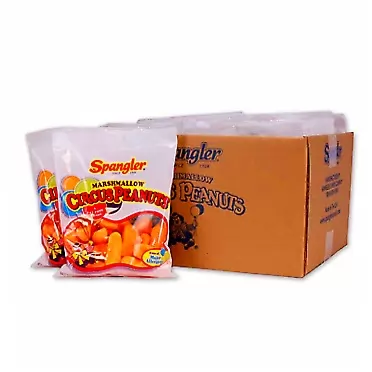 Spangler Circus Peanuts 5 oz bags (Pack of 12)
