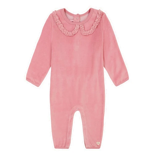 Juicy Couture Baby Girls Footless Coverall