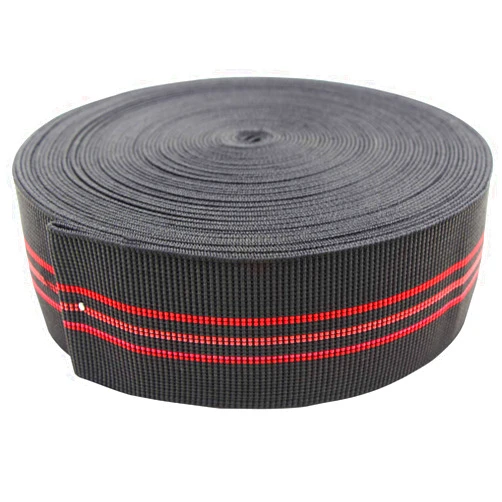 PBRO Sofa Elastic Webbing Stretch Latex Band Furniture Repair DIY Upholstery Modification Elasbelt Chair Couch Material Replacement Stretchy Spring Alternative Three Inch 3