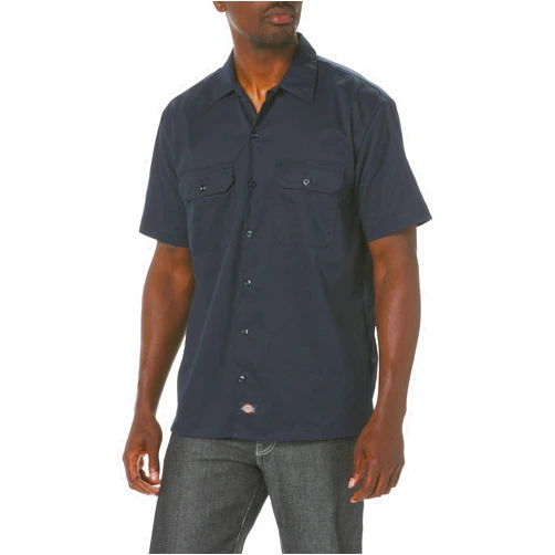 Dickies mens Flex Relaxed Fit Short Sleeve Work Shirt