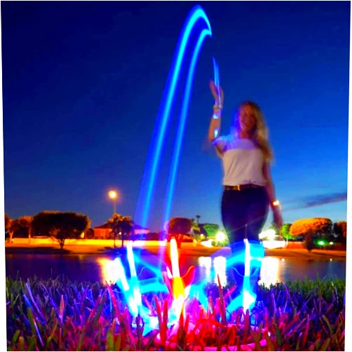Poolcandy YardCandy Illuminated LED Lawn Darts Game