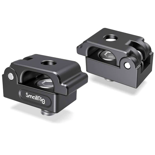 SmallRig Universal Spring Cable Clamp (2 pcs), Lightweight and Portable Cable Clamp Suit for HDMI Cables, Charging Cables, Shutter Cables and Headphone Cables MD2418