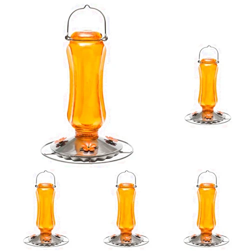 Perky-Pet Carnival Glass Vintage Oriole Feeder 8135-2 (Pack of 5)