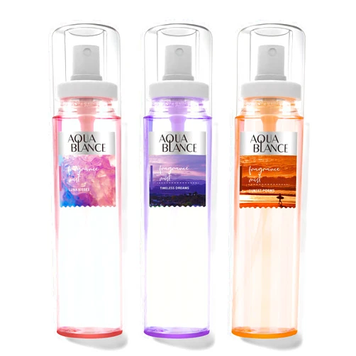 AQUA BLANCE Body Spray, Fragrance Mist for Women, Pack of 3, Each 3.9 Fl Oz, Total 11.7 Fl Oz