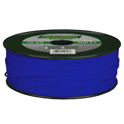 Install Bay Metra Electronics PWBL18500 18-Gauge Primary Wire (Blue)