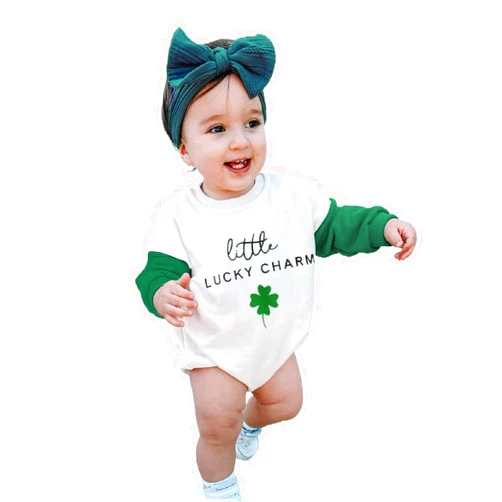 Sasaerucure Infant Toddler Baby Girl Power Outfits Long Sleeve Romper Letter Bodysuit One Piece Jumpsuit Fall Winter Onesie
