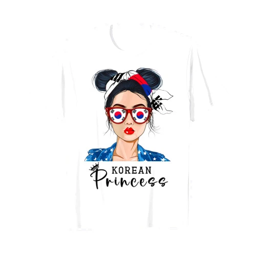 South Korea Flag Clothes Clothing for Women & Men Korean Flag Souvenirs Woman Uniform Princess Hat South Korea T-Shirt