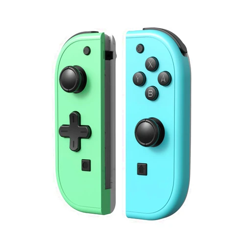 Boconna Wireless Switch Controllers, Switch Controller Compatible with Switch/OLED/Lite, Controllers for Switch Support Wake-up and 6-Axis Gyro with Wrist Straps (Green and Blue)
