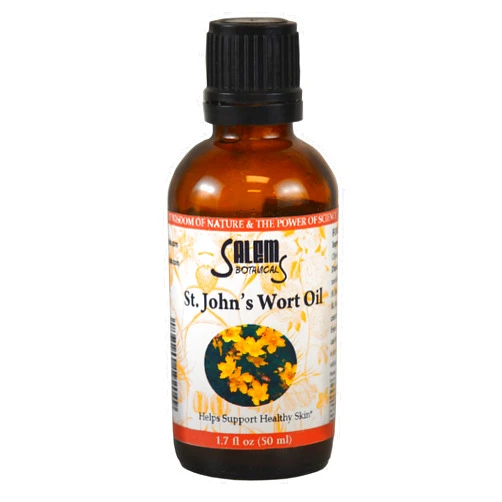 Salem Botanicals Salem Botanical St Johns Wort Oil, 1.7 Fluid Ounce