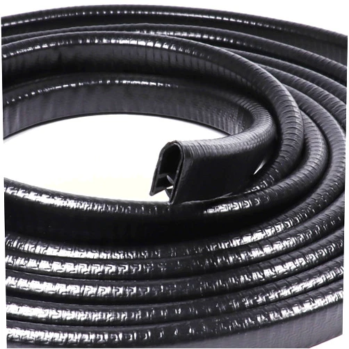 GoldWheel 16Ft Edge Trim U-Channel Rubber Seal Edge Strip with Metal 1/2